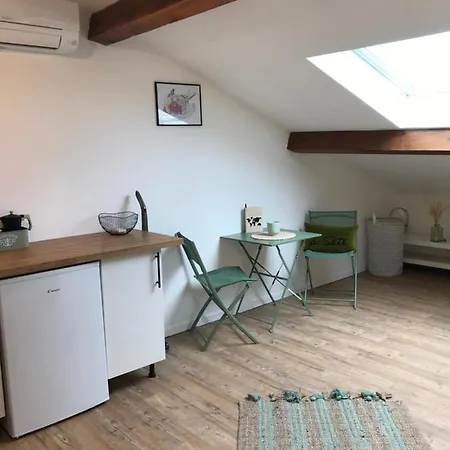 Lägenhet Chaleureux Studio Mansarde - Coeur De De *